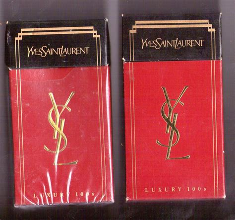 cigarros ysl - YSL Cigarettes.